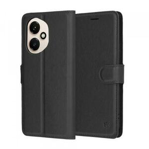 Husa Techsuit Leather Folio pentru Honor 400, Neagra imagine