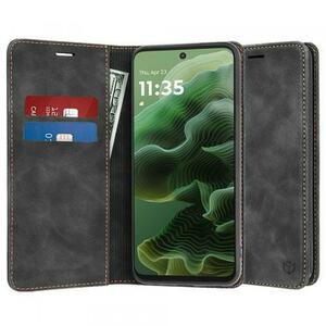 Husa pentru Motorola Moto G35, Techsuit, Confy, Neagra imagine