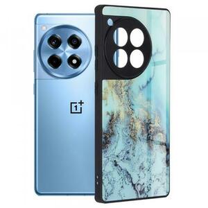 Husa pentru OnePlus 12R, Techsuit, Glaze, Bleu imagine