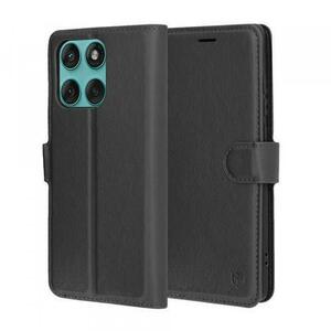 Husa Techsuit Leather Folio pentru Motorola Edge 60 Fusion / Edge 60, Neagra imagine