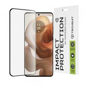 Folie de protectie Ecran Techsuit pentru Motorola Edge 50 Ultra, Sticla securizata, Full Glue, 111D, Neagra imagine