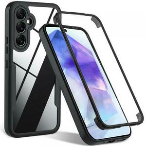 Husa pentru Samsung Galaxy A54 A546, Techsuit, ColorVerse 360, Neagra imagine