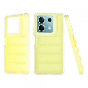 Husa pentru Xiaomi Redmi Note 13 5G, Techsuit, Wave Shield, Galbena imagine