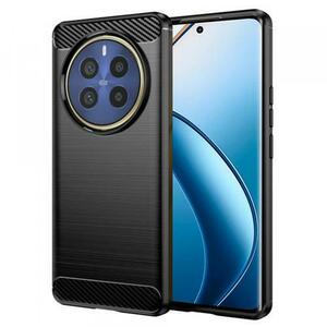 Husa pentru Realme 12 Pro / 12 Pro+, Techsuit, Carbon, Neagra imagine