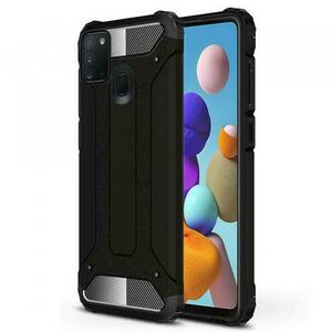 Husa pentru Samsung Galaxy A21s A217, Techsuit, Hybrid Armor, Neagra imagine