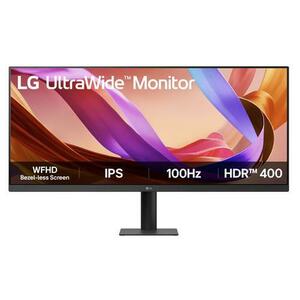 Monitor IPS LED LG 34inch 34U511A-B, WFHD (2560 x 1080), HDMI, DisplayPort, 100 Hz, 5 ms (Negru) imagine