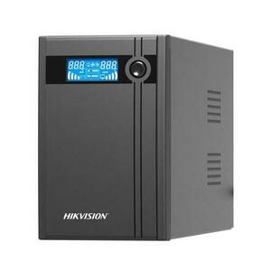 UPS Hikvision DS-UPS2000, 2000VA, 1.2 kW, 4 x Schuko, Negru imagine
