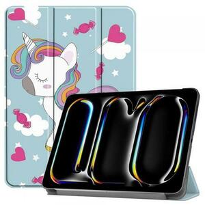 Husa pentru Apple iPad Pro 11 (2024) Techsuit FoldPro Unicorn (Multicolor) imagine