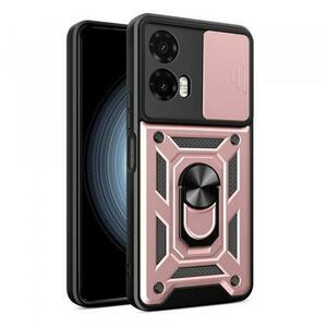Husa pentru Motorola Moto G35, Techsuit, CamShield, Roz imagine