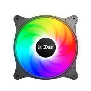 Ventilator PcCOOLER FX-120-3, iluminare sRGB, 1 x 120mm, 1200rpm (Negru) imagine