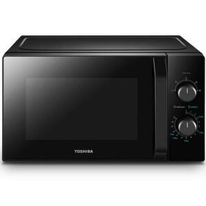 Cuptor cu microunde Toshiba MW2-MM20PBK, 20 l, 800 W, Control mecanic, Iluminare LED (Negru) imagine