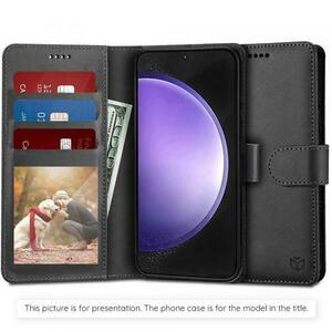 Husa Techsuit Diary Book pentru Apple iPhone 17 Pro, Neagra imagine