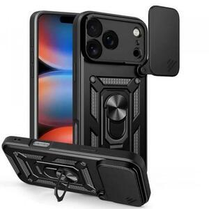 Husa Techsuit CamShield pentru Apple iPhone 17 Pro, Neagra imagine