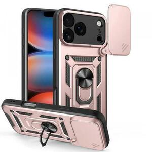 Husa Techsuit CamShield pentru Apple iPhone 17 Pro, Roz imagine