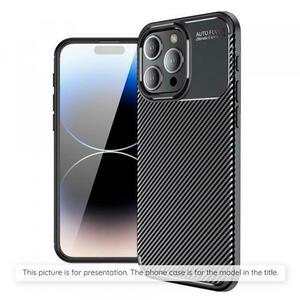 Husa Techsuit CarbonFiber pentru Apple iPhone 17 Pro Max, Neagra imagine