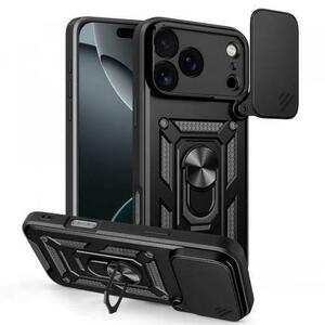 Husa Techsuit CamShield pentru Apple iPhone 17 Pro Max, Neagra imagine