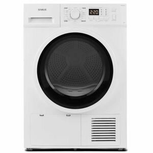 Uscator de rufe Samus SGDP-824, Pompa de caldura, 8 kg, 16 programe, Clasa E, Afisaj Electronic (Alb) imagine