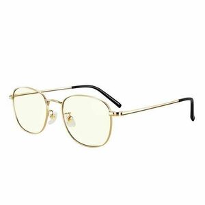 Ochelari cu protectie lumina albastra Xiaomi BHR8793GL, Design Vintage (Auriu) imagine