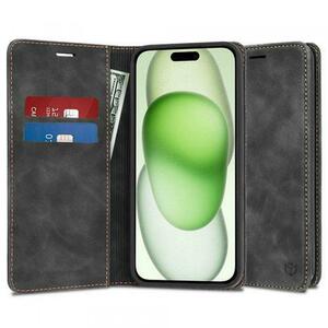 Husa pentru Apple iPhone 15 Plus, Techsuit, Confy, Neagra imagine