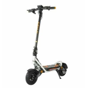 Trotineta electrica KuKirin A1, viteza 45 km/h, autonomie 45km, motor 800W, baterie 48V/13Ah, roti 10inch (Argintiu/Negru) imagine