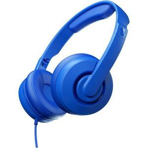 Casti Stereo Skullcandy Cassette Junior, cu fir Jack 3.5mm, Microfon (Albastru) imagine
