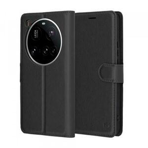 Husa pentru Xiaomi 15 Ultra, Techsuit, Leather Folio (Negru) imagine