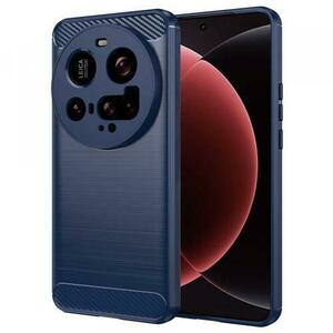Husa pentru Xiaomi 15 Ultra, Techsuit, Carbon (Albastru) imagine