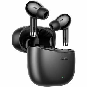 Casti True Wireless HOCO EQ2, Bluetooth, Microfon (Negru) imagine