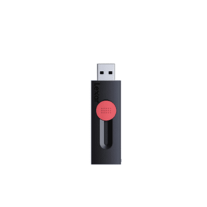 Stick USB Lexar JumpDrive D300, 64GB (Rosu/Negru) imagine