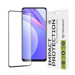 Folie de protectie Ecran Techsuit pentru Xiaomi Mi 10T Lite 5G, Sticla securizata, Full Glue, 111D (Transparent/Negru) imagine