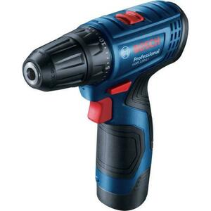 Masina de gaurit si insurubat (bormasina) Bosch Professional 06019G8004, 12 V, 14/30 Nm cuplu, 1500 RPM, 20+1 trepte torsiune, 2 acumulatori 2 Ah, incarcator, lampa pe acumulator, valiza profesionala imagine