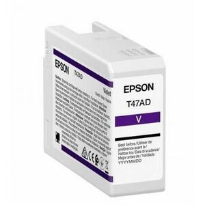 Cartus Cerneala Epson UltraChrome Pro 10 T47AD, 50 ml (Violet) imagine