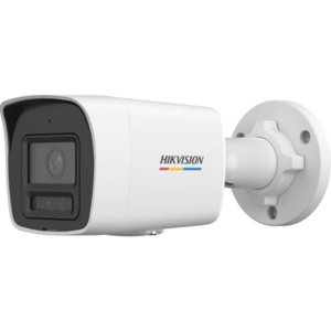 Camera de supraveghere exterior IP Bullet ColorVu Hikvision DS-2CD1027G2H- LIU(4MM), 2MP, lentila fixa 4mm, IR 30M, Microfon, IP67 imagine