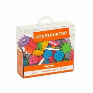 Set de constructie, Marioinex, 140 piese, Multicolor imagine