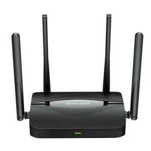 Router wireless MERCUSYS MR25BE, Gigabit, BE3600, Dual-Band, WiFi 7 (Negru) imagine