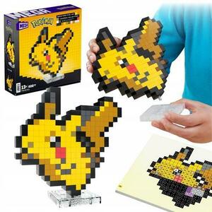 Set de constructie Pokemon, Mattel, 400 piese, Multicolor imagine