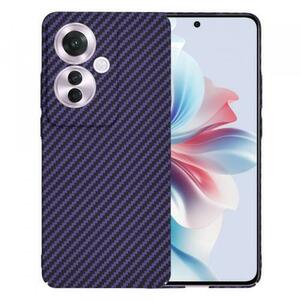 Husa pentru Oppo Reno11 F, Techsuit, Carbonite FiberShell, Mov imagine