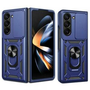 Husa pentru Samsung Galaxy Z Fold5 F946 Techsuit CamShield (Albastru/Negru) imagine