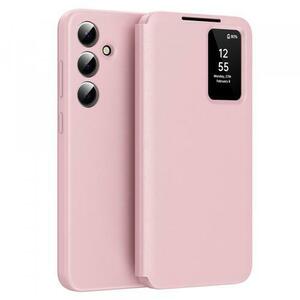 Husa pentru Samsung Galaxy S25+ S936 Techsuit SmartView (Roz) imagine
