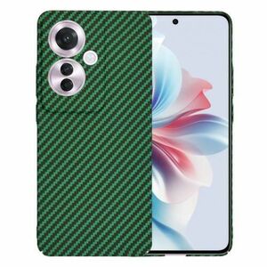 Husa pentru Oppo Reno11 F, Techsuit, Carbonite FiberShell, Verde imagine