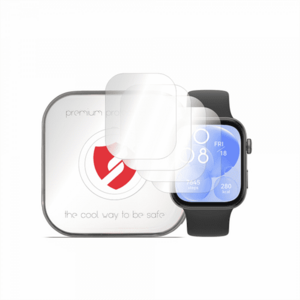 Folie Protectie Smart Protection Premium Classic pentru Huawei Watch Fit 3, Set 4 bucati, Plastic imagine