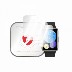 Folie Protectie Smart Protection Premium Classic pentru Huaawei Watch Fit 2, Set 4 bucati, Plastic imagine