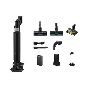 Aspirator vertical Samsung Bespoke AI Jet Ultra, VS90F40DEK/GE, 400 W, Curatare cu AI, Aspirare ciclonica, Recipient 0.5 l (Negru) imagine