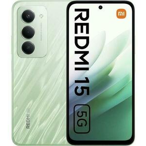 Telefon Mobil Xiaomi Redmi 15, Procesor Qualcomm SM6375 Snapdragon 6s Gen 3 Octa-Core, IPS LCD 6.9inch, 8GB RAM, 256GB Flash, Camera Duala 50 MP, Wi-Fi, 5G, Dual Sim, Android (Verde) imagine