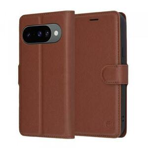 Husa pentru Google Pixel 10 Pro / 10, Techsuit, Leather Folio (Maro) imagine