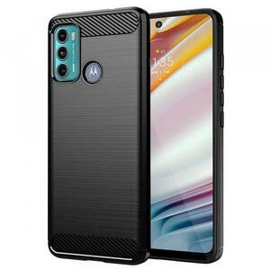 Husa pentru Motorola Moto G60, Techsuit, Carbon, Neagra imagine