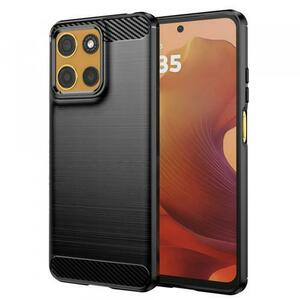 Husa pentru Motorola Moto G15 / G15 Power, Techsuit, Carbon, Neagra imagine