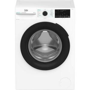 Masina de spalat rufe Beko BM3WFSU48415WB, 8 kg, 1400 rpm, Clasa A, Motor ProSmart Inverter, EnergySpin, ColdWash, SteamCure (Alb) imagine