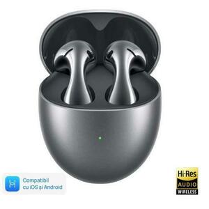 Casti True Wireless Huawei FreeBuds 5, Bluetooth, Waterproof IPX4, ANC (Arginitiu) imagine
