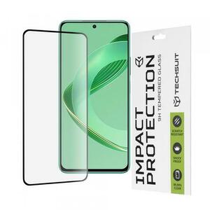 Folie de protectie Ecran Techsuit pentru Huawei nova 11 SE / nova 12 SE, Sticla Securizata, Full Glue, 111D (Transparent/Negru) imagine